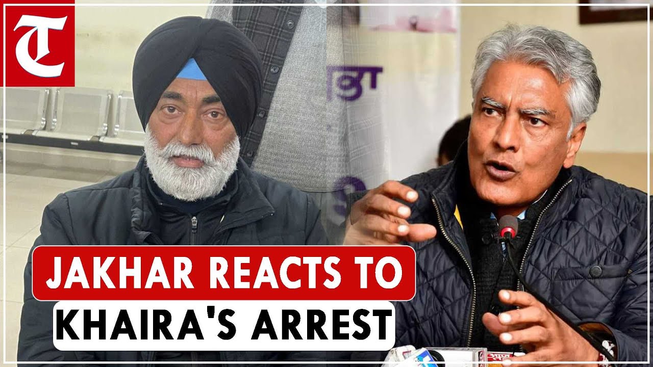I was shocked after seeing Sukhpal Khaira's photograph, says BJP chief Sunil Jakhar