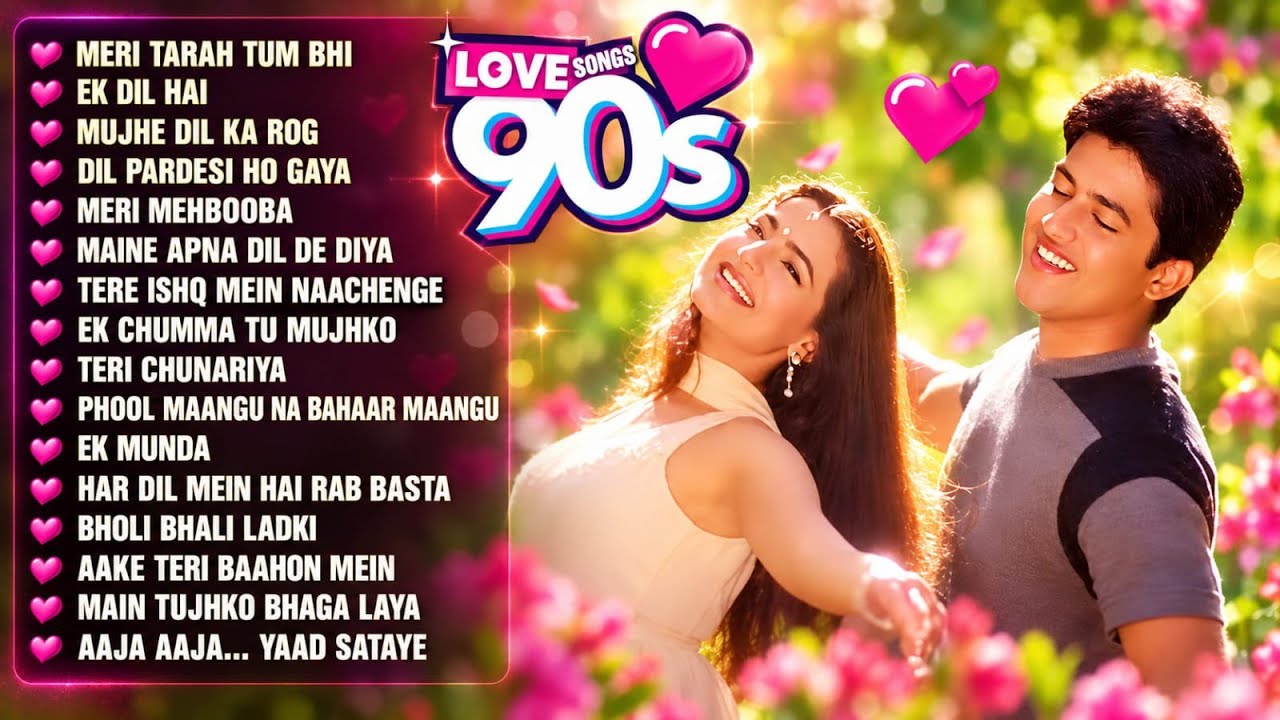 90&rsquo;S Old Hindi Songs💗 90s Love Song💛Udit Narayan, Alka Yagnik, Kumar Sanu, Sonu Nigam songs Hindi