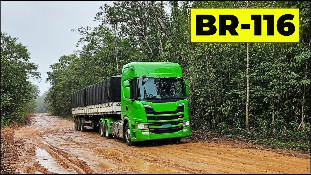 Caminhoneiro deu carona à ex na BR 116… a PRF apareceu, ele ainda gosta dela  Scania P360
