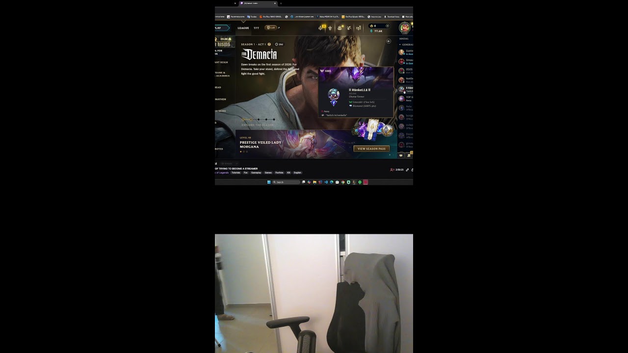 DAY 5 OF TRYING TO BECOME A STREAMER