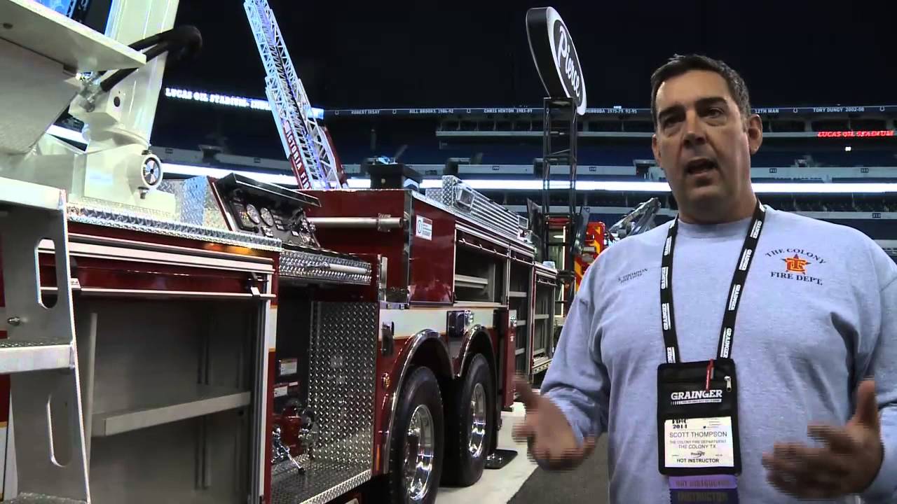 The Colony Fire Department Velocity Aerial - FDIC 2014