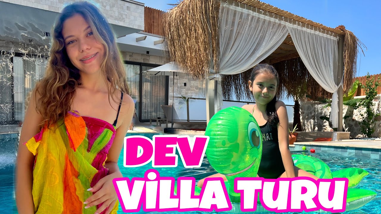 YENİ EV TURU Vlog. Yeni Villamız 2024 Yaz Tatili Zeybek Ailesi
