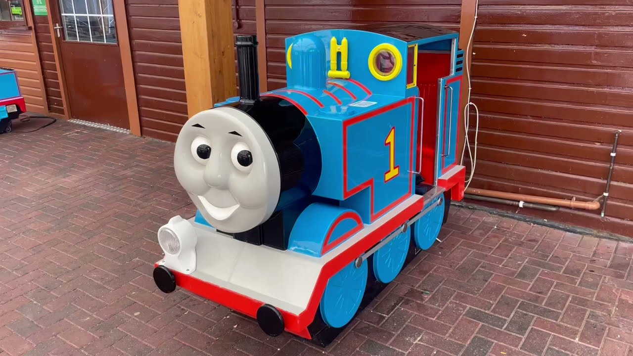 Thomas the tank engine kiddie ride (STAMAR announcements)