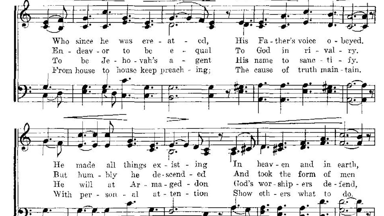 1966 Song 046: Hail Jehovah's Firstborn!