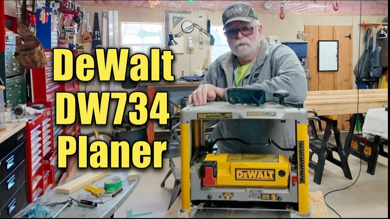 Замена пильных полотен для рубанка DEWALT DW734 без их повреждения