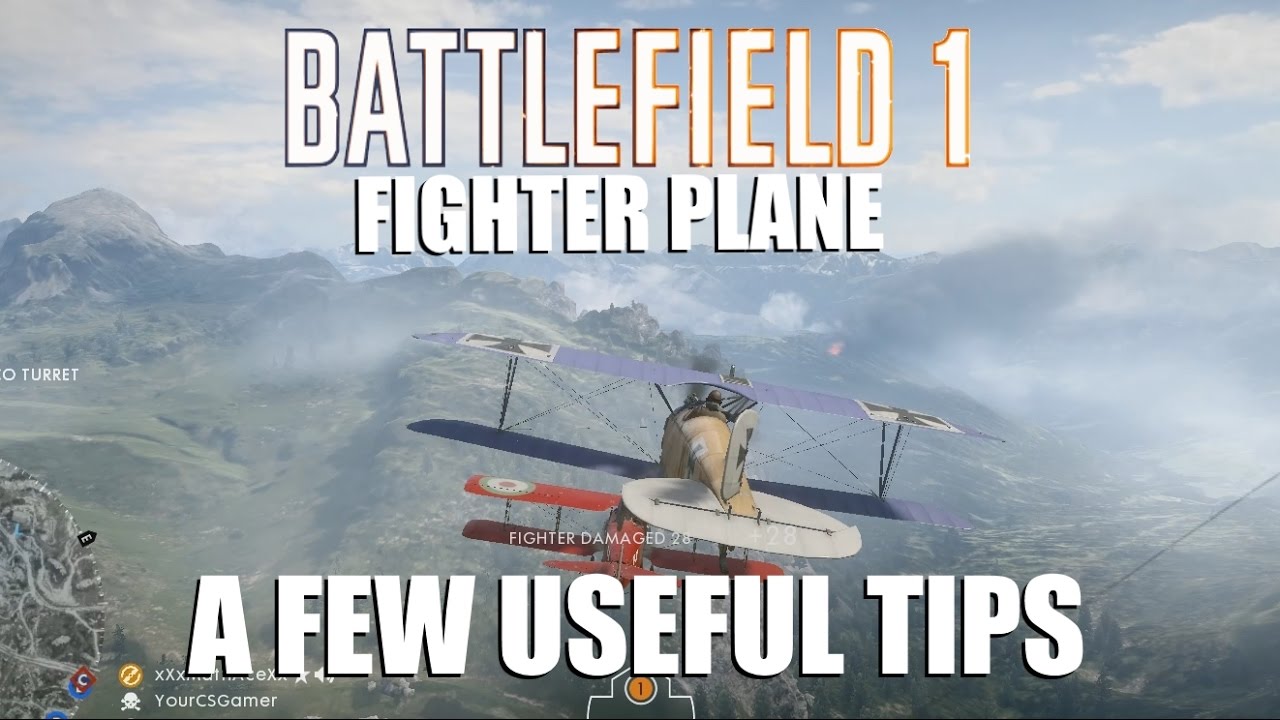 Battlefield 1 — Истребитель — Несколько полезных советов