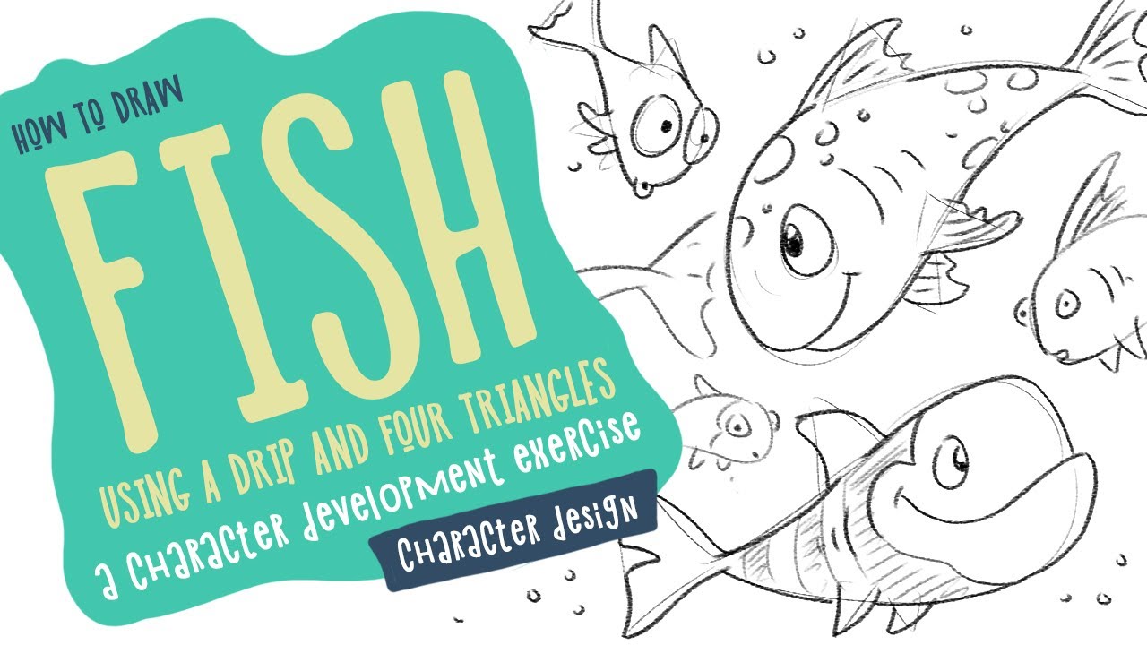 How To Draw Fish (Develop Your Character Design Skills)