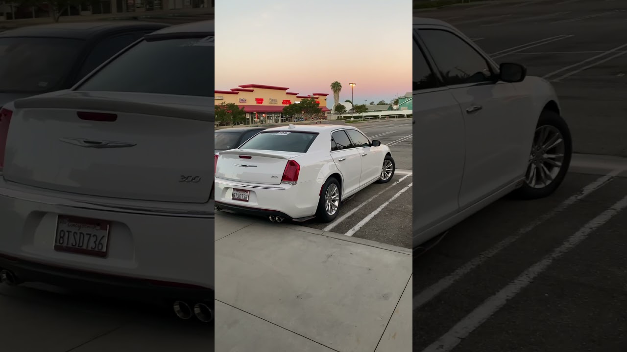 2017 Chrysler 300 3.6 mid muffler delete and cats