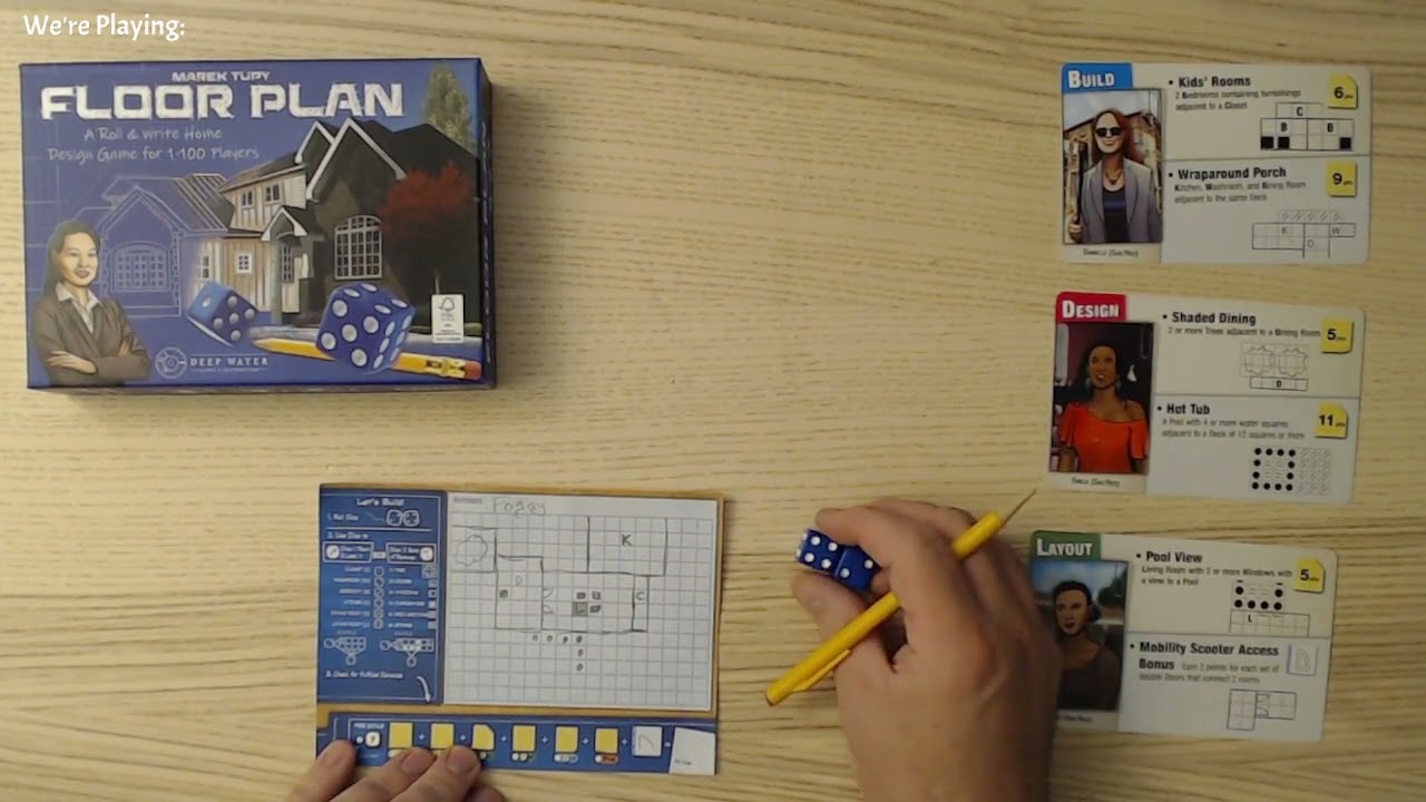 A Year of Solo Board Gaming, Day 239: Floor Plan