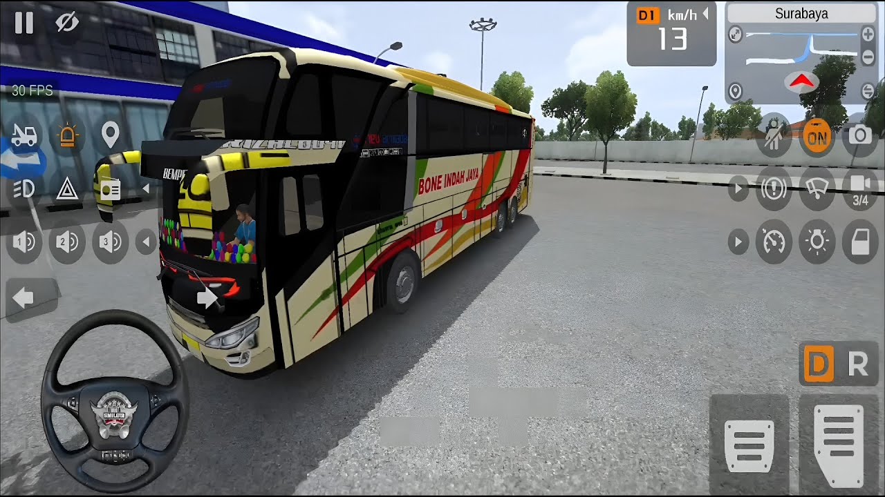 Bus Simulator, Bus games, Bus Basuri, 3D Bus Gaming