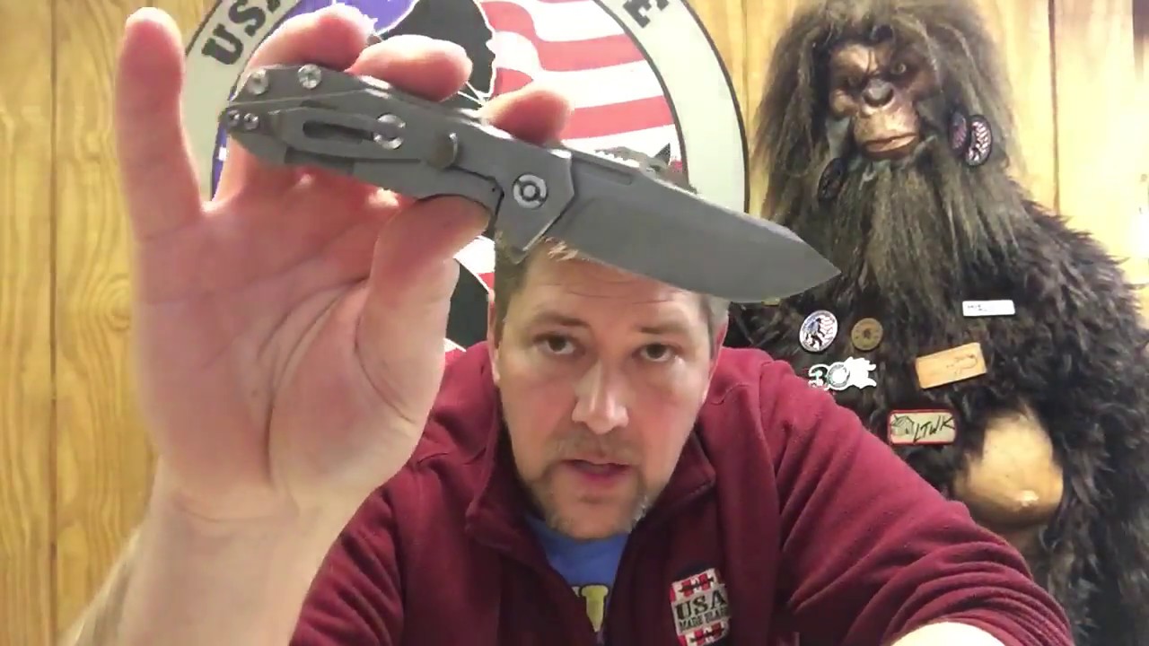 Hinderer Half Track! Don't Knock it until you try it!  USA Made Blade