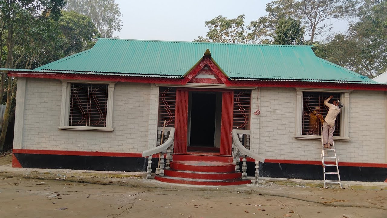 অল্প খরচে 5 রুমের   টিনশেড বাড়ির ডিজাইন কিভাবে করবেন