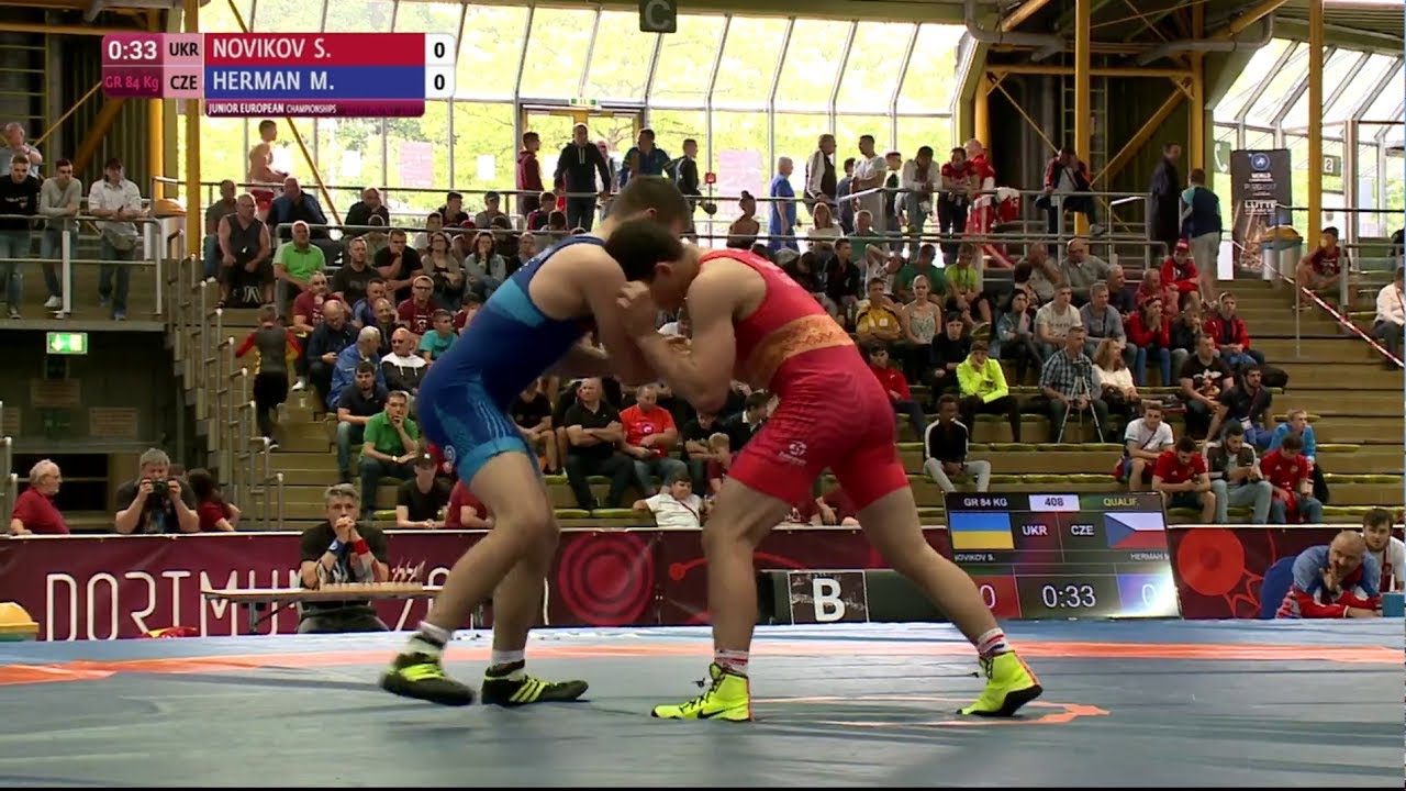 Qual. GR - 84 kg: S. NOVIKOV (UKR) df. M. HERMAN (CZE) by TF, 10-1