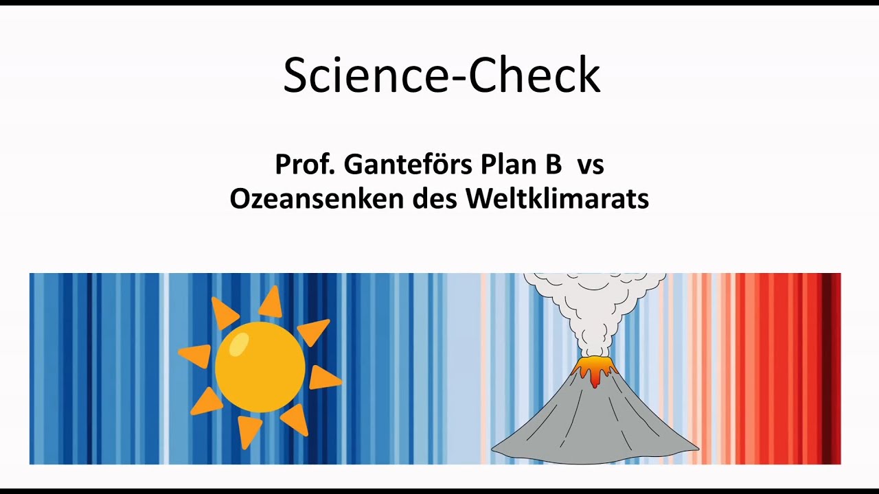 Gantef&ouml;rs Plan B vs. IPCC - Die Ozeane als CO₂-Senken