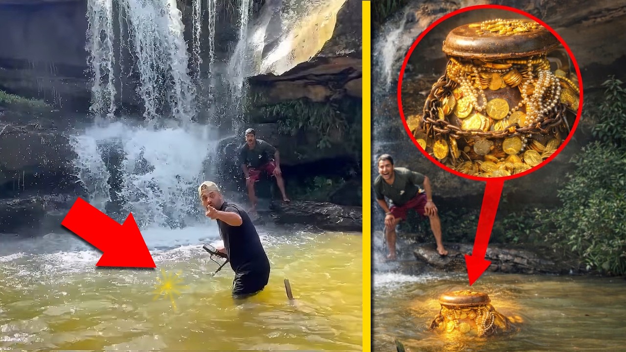 Jack charles e o tesouro submerso na cachoeira