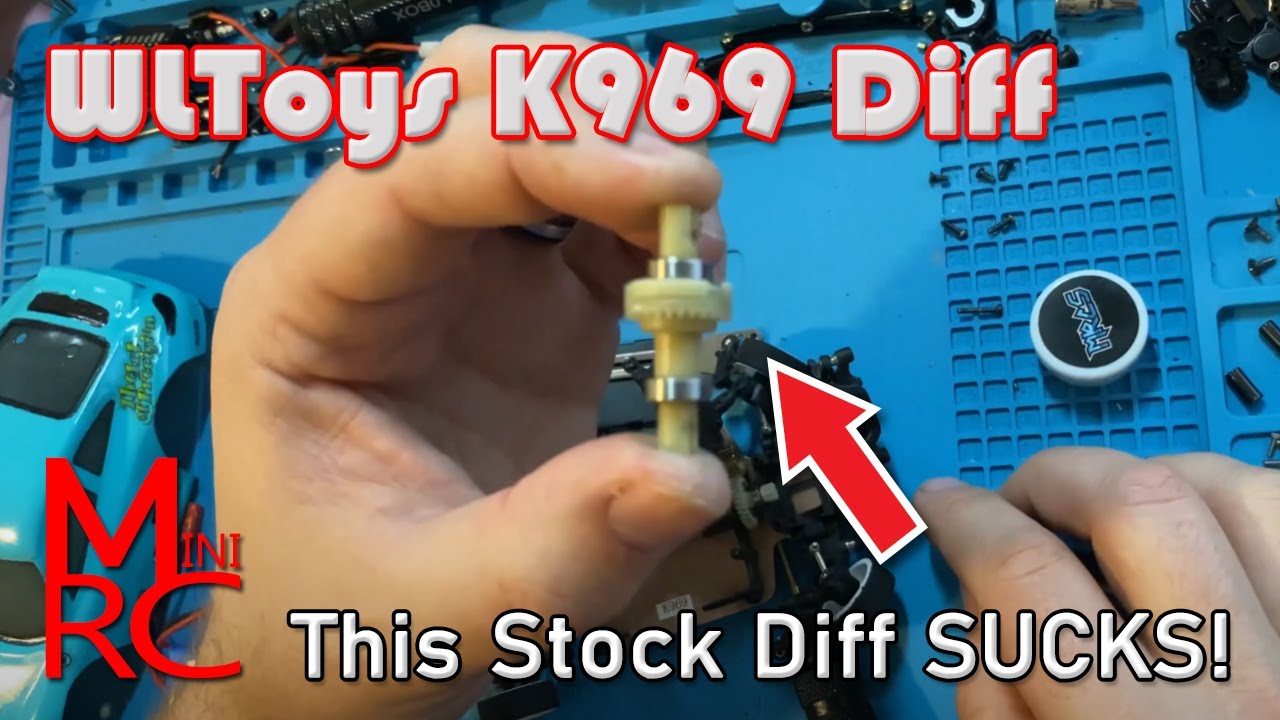 K969 - WLToys Rear Diff Replacement and RWD only test drive!