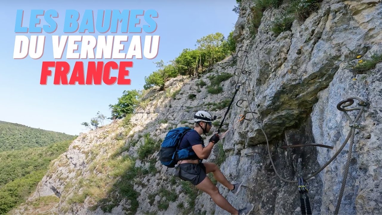 Via ferrata Les Baumes du Verneau - Jura Mountains