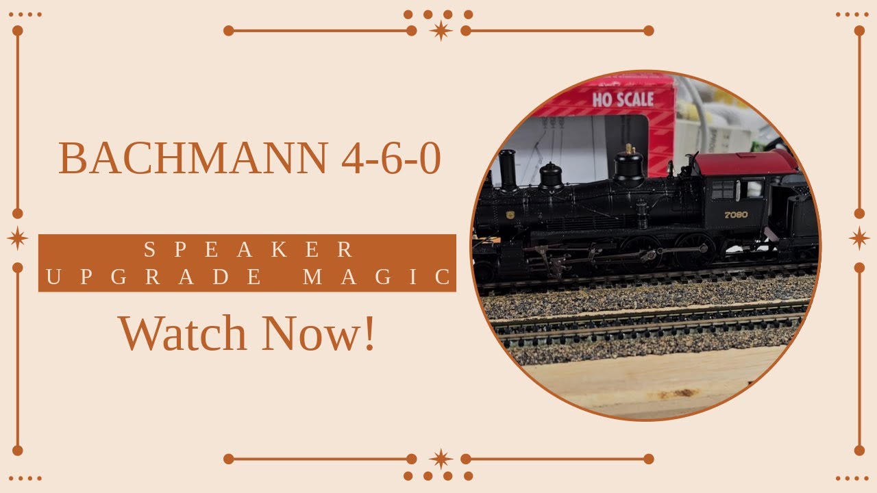 TBS 62 Bachmann 4 6 0 Speaker upgrade