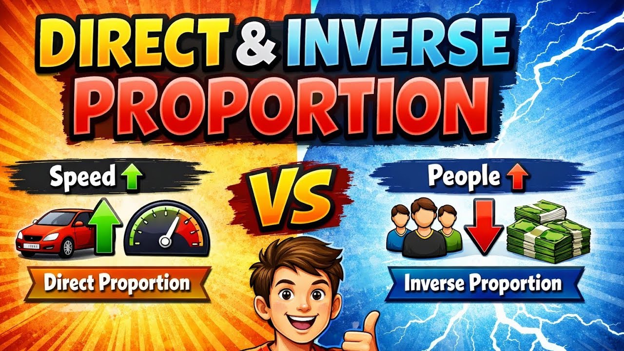Direct Inverse proportion 2 | class 8 | #maths #maths #education 