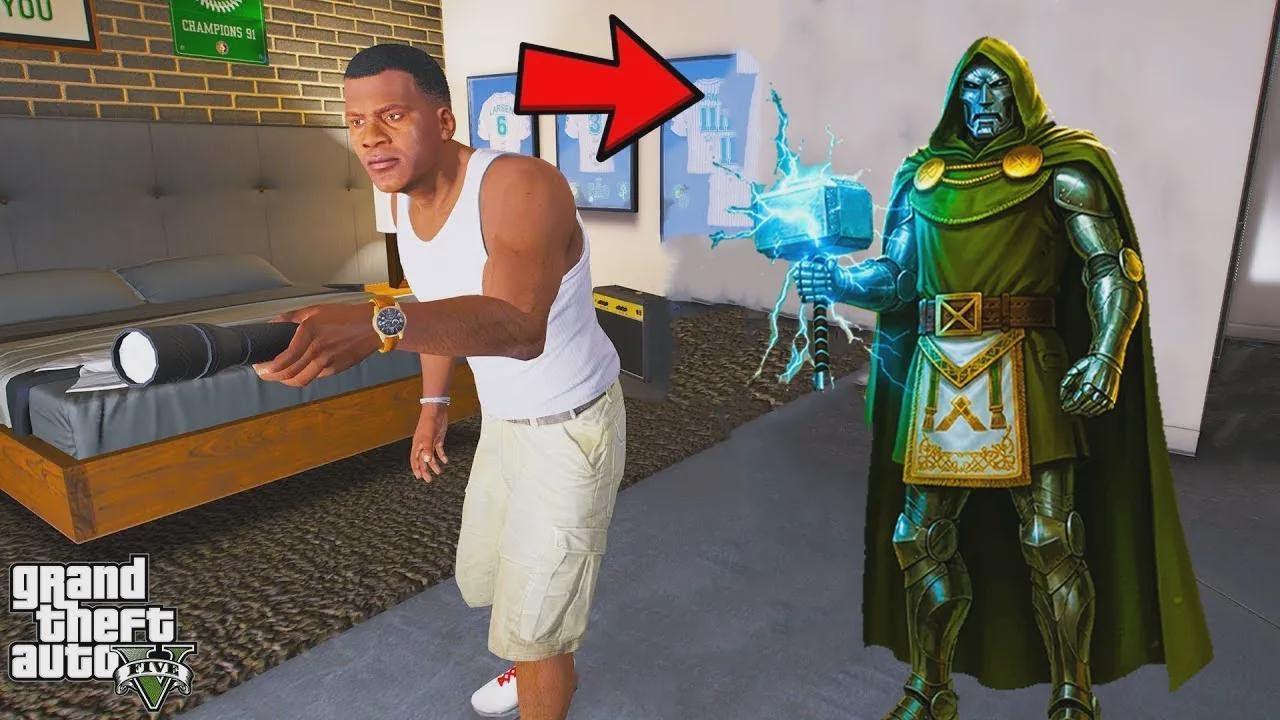 Franklin verteidigt sein Haus gegen ALLE Monster in GTA 5 (GTA 5 Mods)