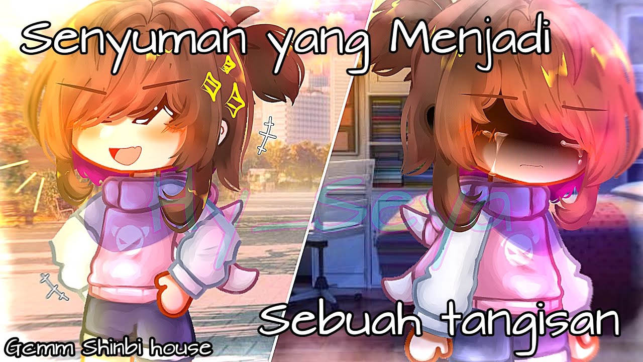 🌴⊹Senyuman yang menjadi sebuah tangisan[AU]⊹||gacha neon||shinbi house[by @R.N_ ]🌴