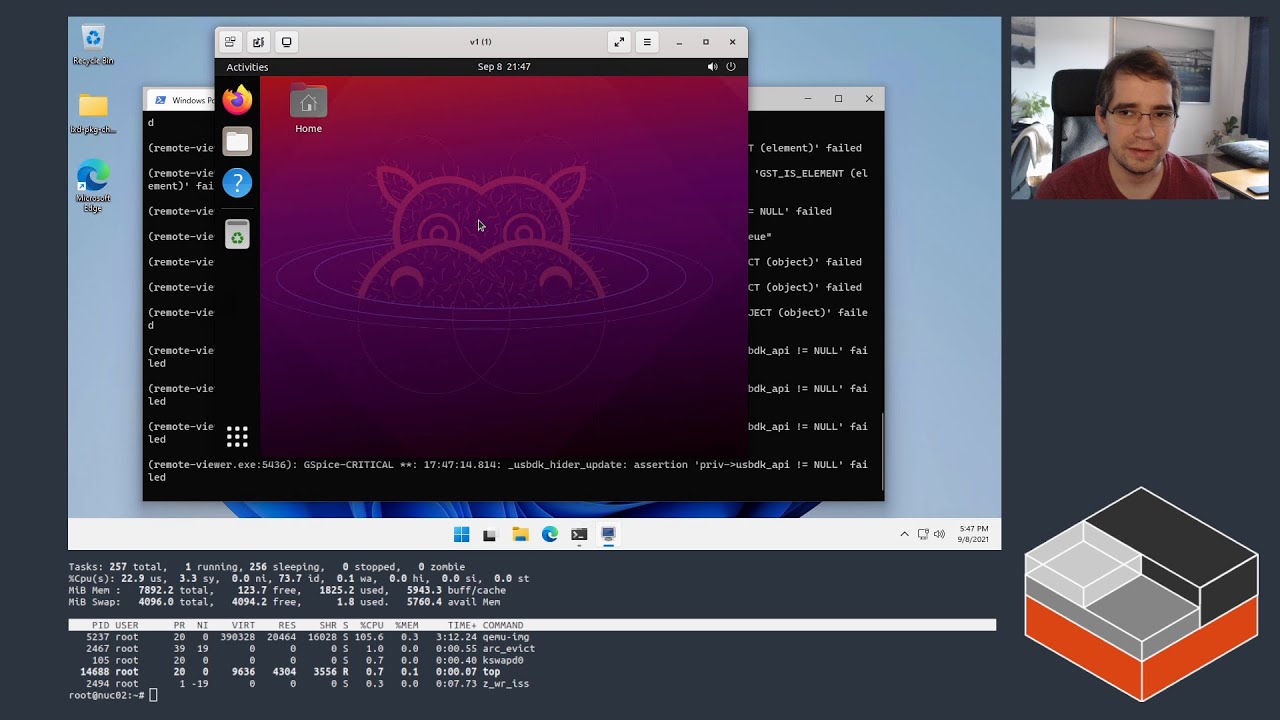 Using LXD from Windows