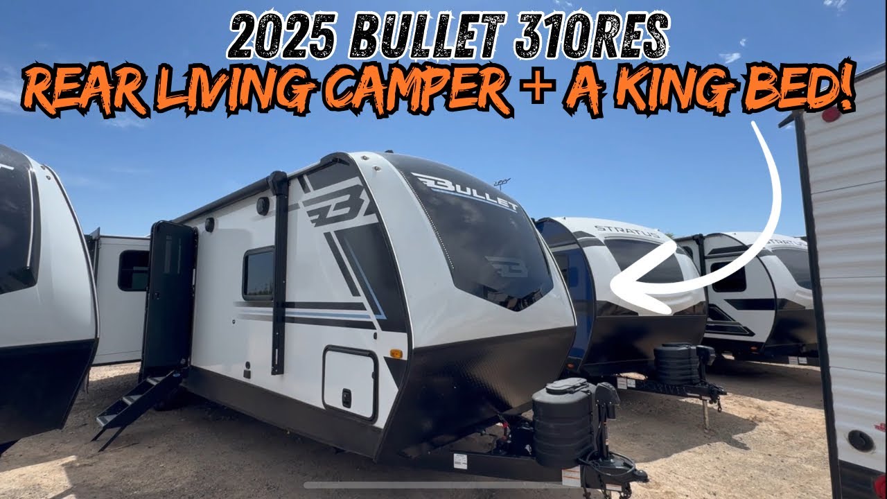 Best Floorplan Ever? 2025 Keystone Bullet 310RES Walkthrough!