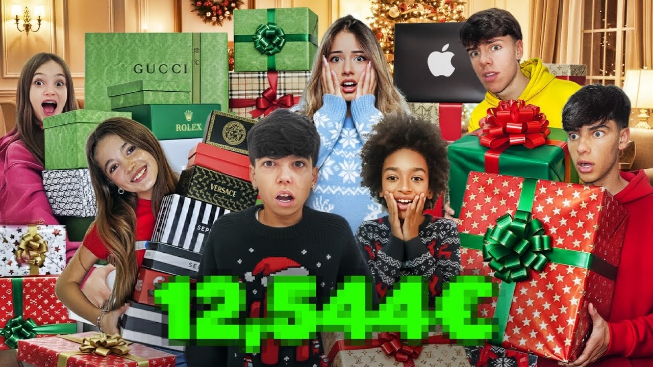 🎁 REGALIAMO 14 PACCHI DI NATALE COSTOSI AI NOSTRI FIGLI DELLO SNACK CLUB! 🎄 *costoso*