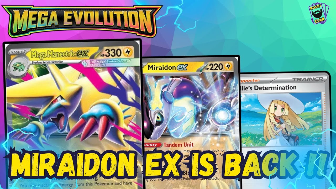 Сможет ли Mega Manectric ex снова сделать Мираидон Мета?