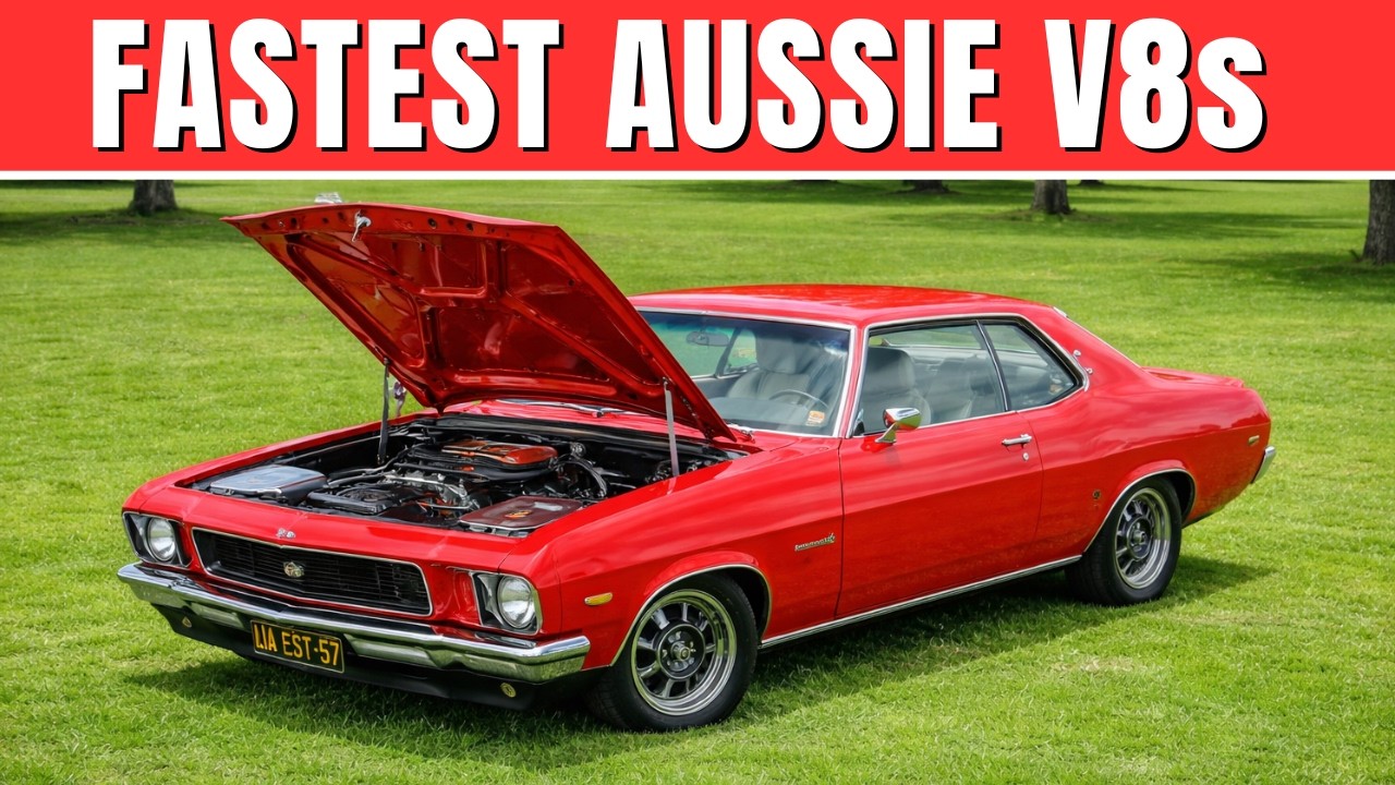10 Fastest Australian V8 Cars Ever Made