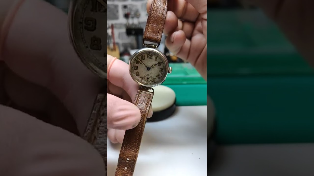 Rolex Rebberg Cased - #watchmaking #watchrepair #rolexvintage #rolex #trenchwatch#watchcase