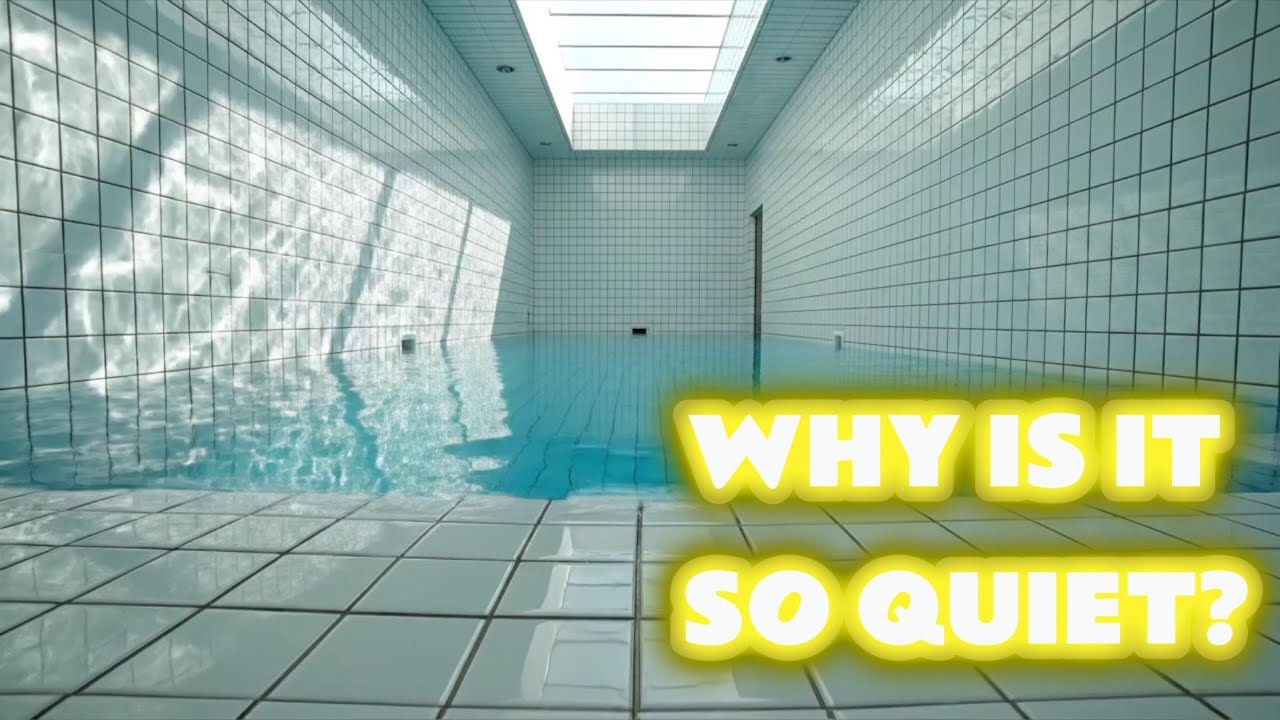 You Can Swim Forever Here… Alone | Poolrooms ASMR
