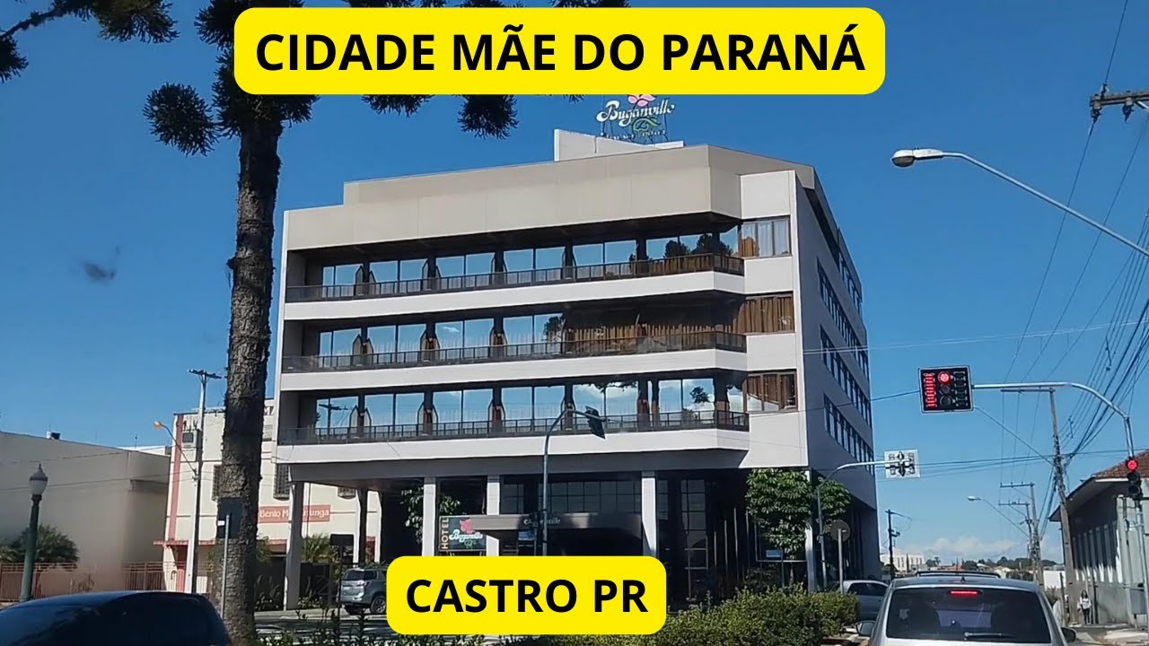 CHEGAMOS EM CASTRO PR / CIDADE HISTÓRICA / CAPITAL NACIONAL DO LEITE / CIDADE MÃE DO PARANÁ