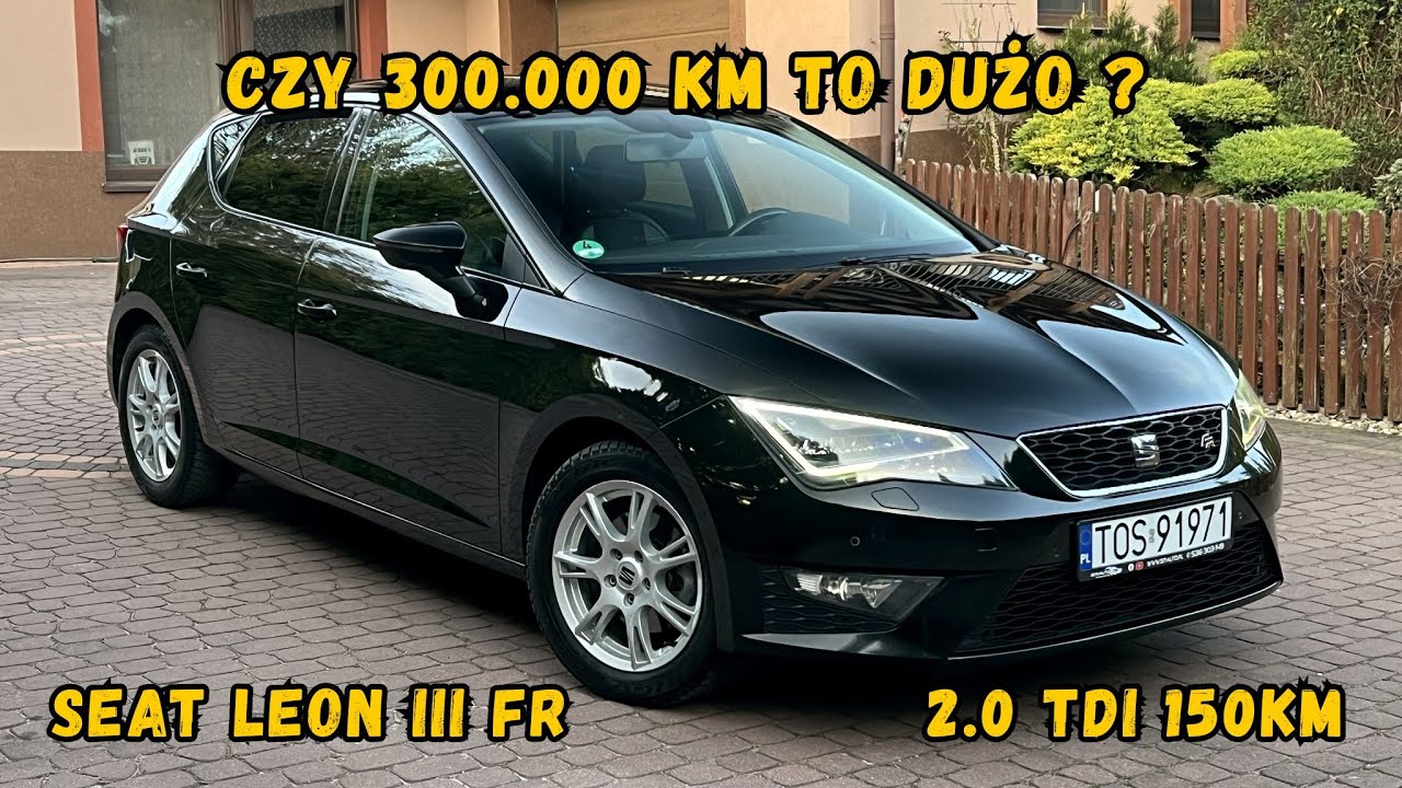 Seat Leon FR 2.0 TDI 150KM 🇩🇪 Czy 300.000 km to dużo w dieslu z 2015 roku ? IMPORT 🇩🇪 LEDY ✅