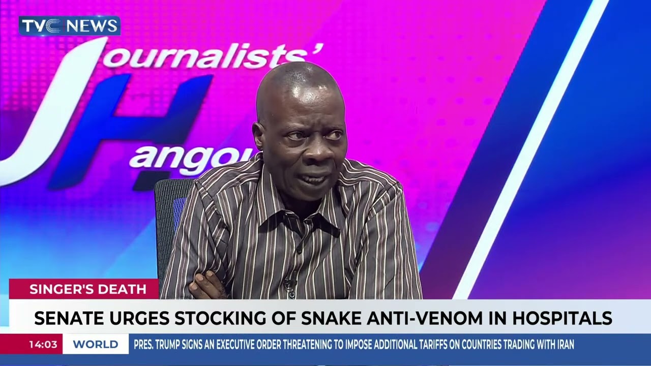 Singer's Death: Senate Urges Stocking Of Snake Anti-Venom In Hospitals