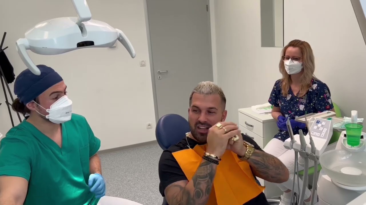 Rene Rendy : trhanie zubu 8mičky v Biodent Bratislava