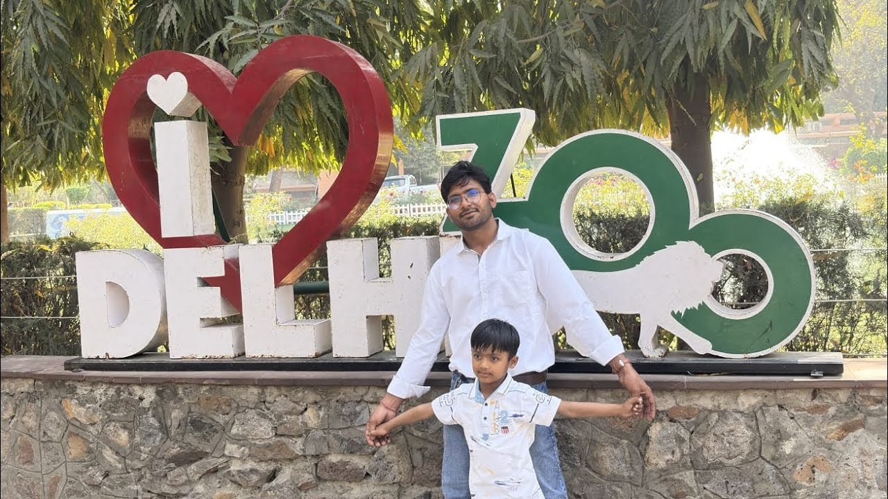 Delhi zoo mein Sher ne kiya shikar😱#yashwin 