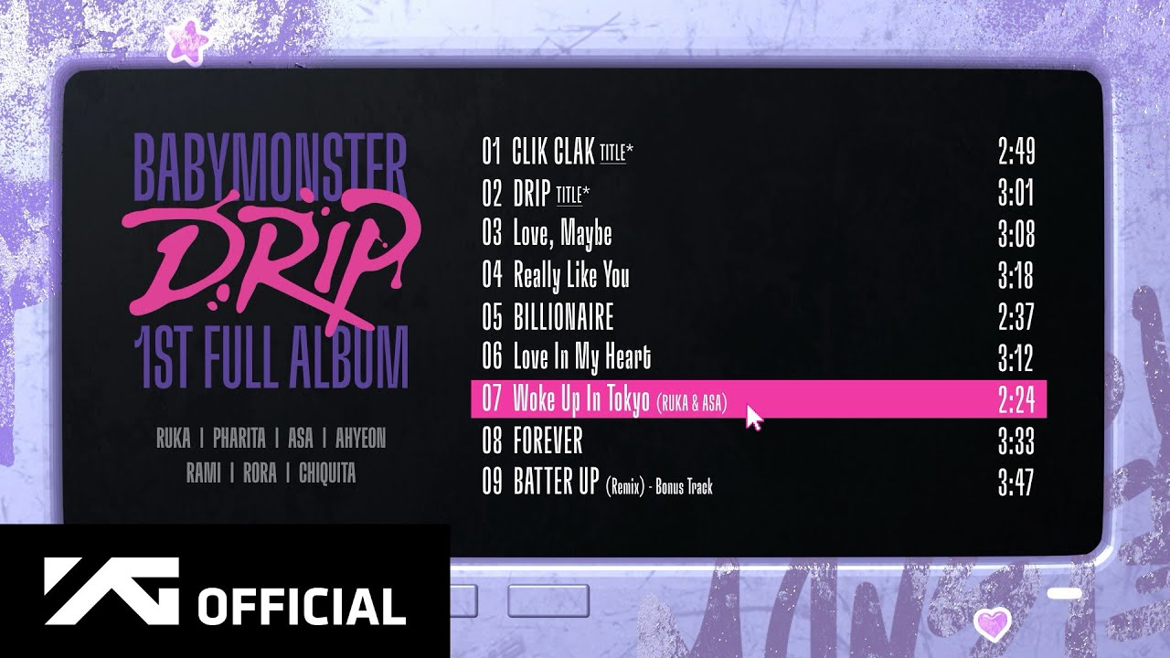 BABYMONSTER - &lsquo;Woke Up In Tokyo (RUKA & ASA)&rsquo; (Official Audio)