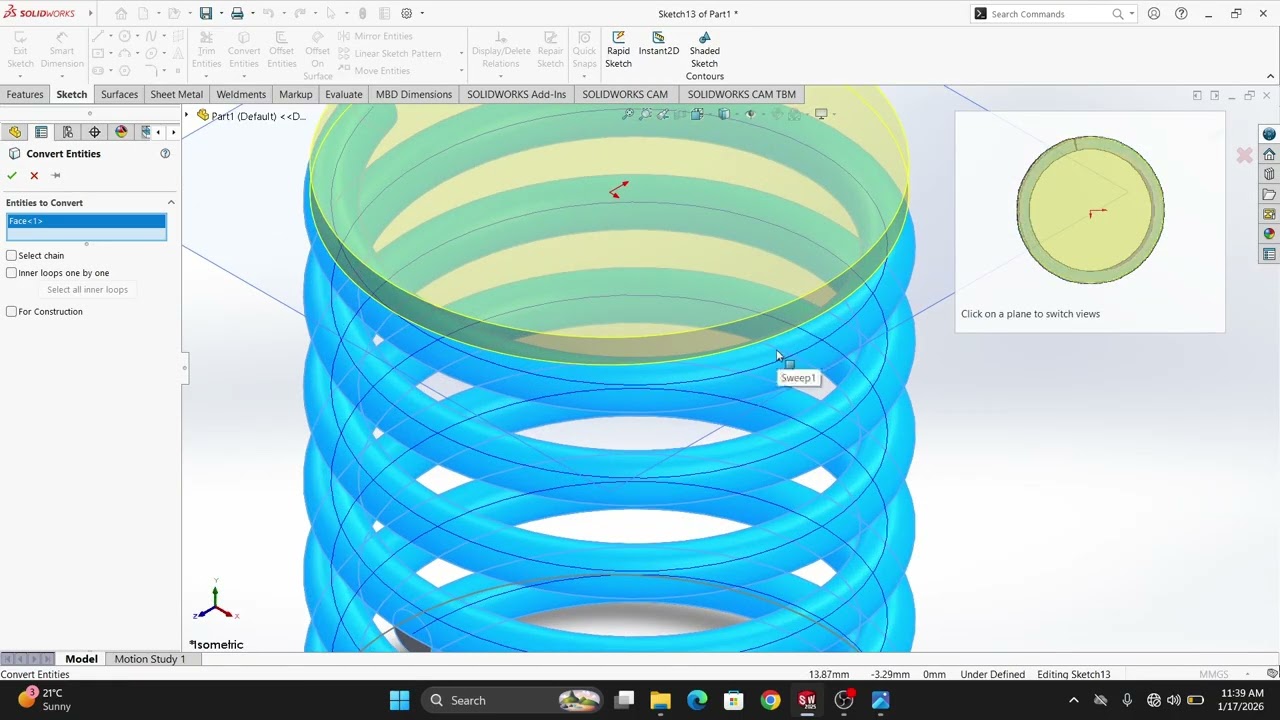 ROCKER SPRING V6 ENGINE MODEL | SOLIDWORKS FOR BEGINNERS 2026 | #trending #2026 #solidworks