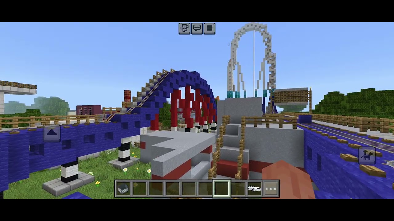 Minecraft | parkda aylanib koʻrdik🫨😨😵😵‍💫