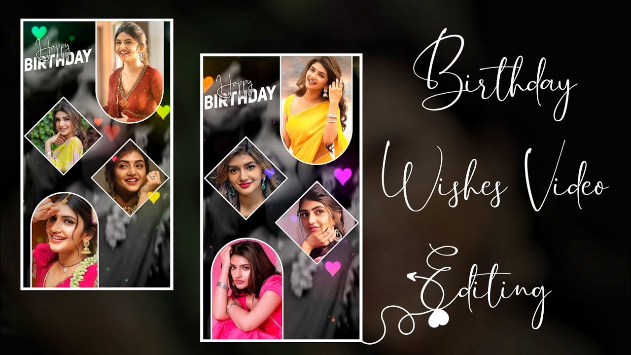 Colourful Birthday Video Editing Kinemaster Tamil | Girlfriend Birthday Video Editing |LunaTechTamil