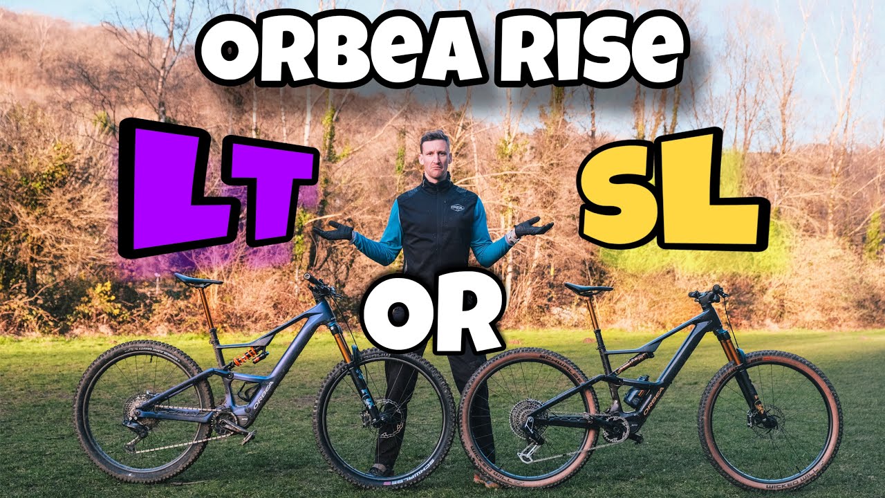 2025 Orbea Rise LT против Rise SL