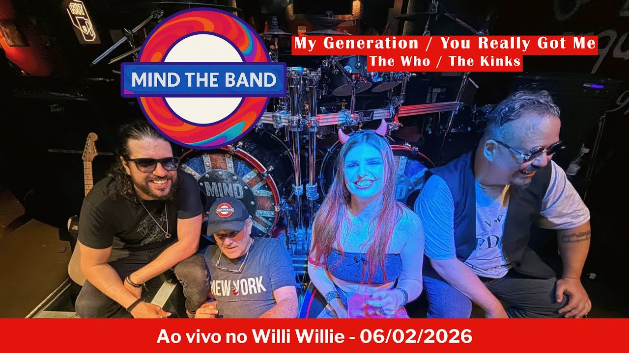 My Generation / You Really Got Me (The Who / The Kinks) - Cover ao vivo | MIND THE BAND