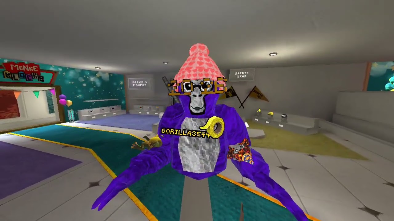 Getting gorilla tag again