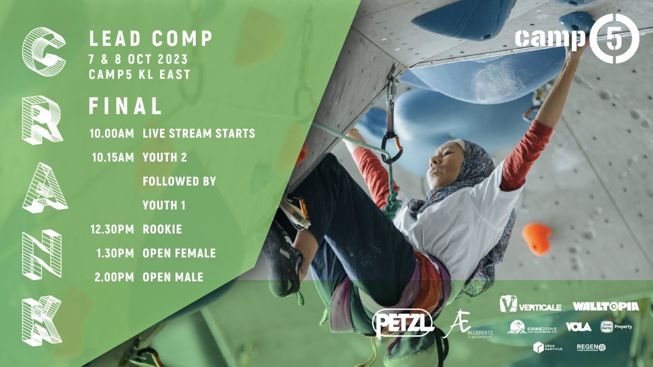 CRANK Lead Competition Final || Sunday 8th October 2023