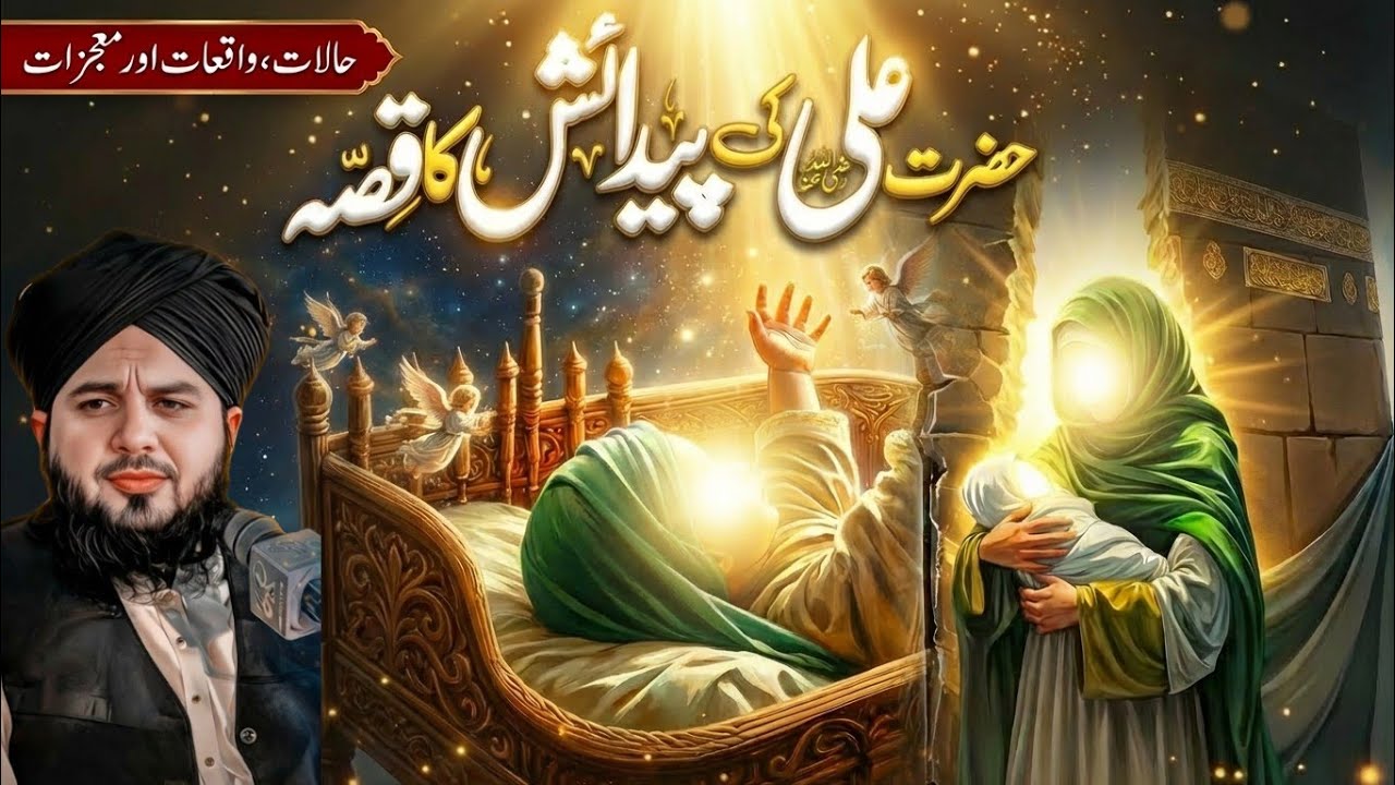 Imam Ali (R.A.) Ki Wiladat | Khana-e-Kaaba Mein Paida Hone Ka Waqia | Peer Ajmal Raza New Bayan 2026