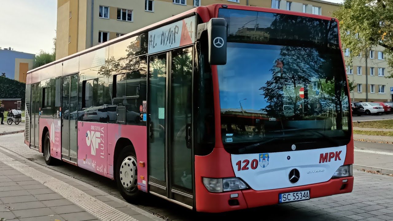 MPK Częstochowa - linia nr. 12 kierunek Gnaszyn Dospel