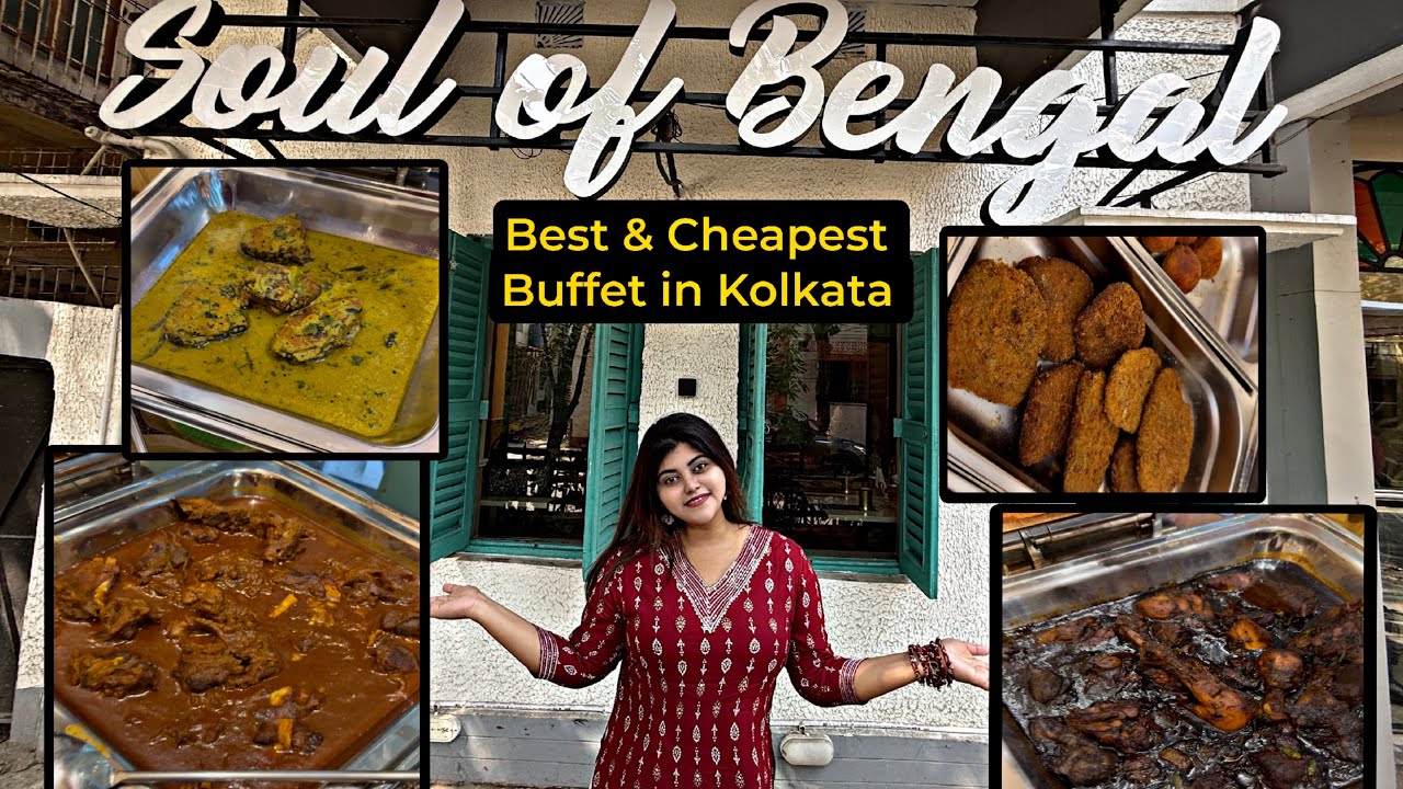 Best Bengali Buffet in Kolkata 😍 | Soul of Bengal Buffet | Fish Fry, Mutton, Chicken 😋 