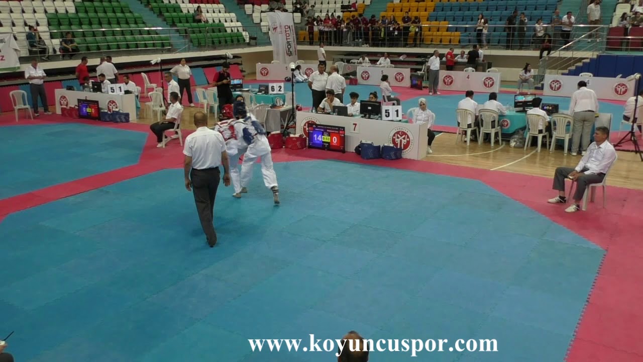 53kg A. Ayaz vs M. Caner (2019 Turkish Cadet Taekwondo Championships)
