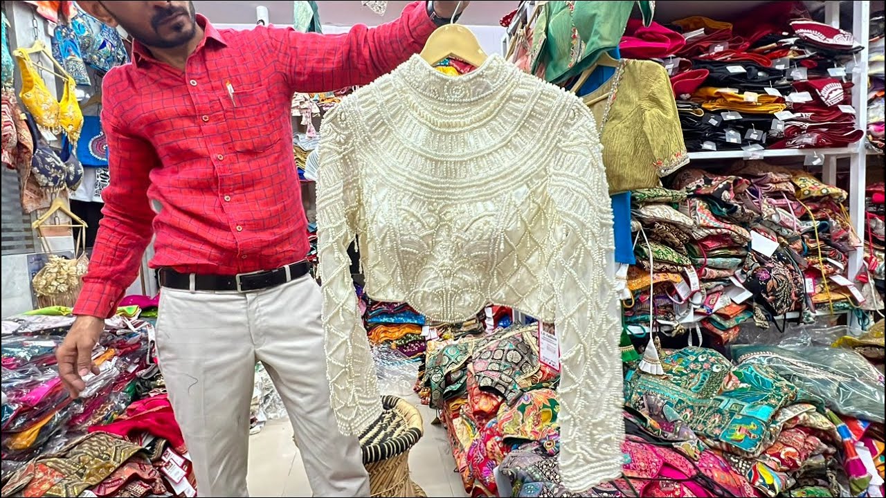 Chickpet Bangalore wholesale designer Blouses||Single piece available